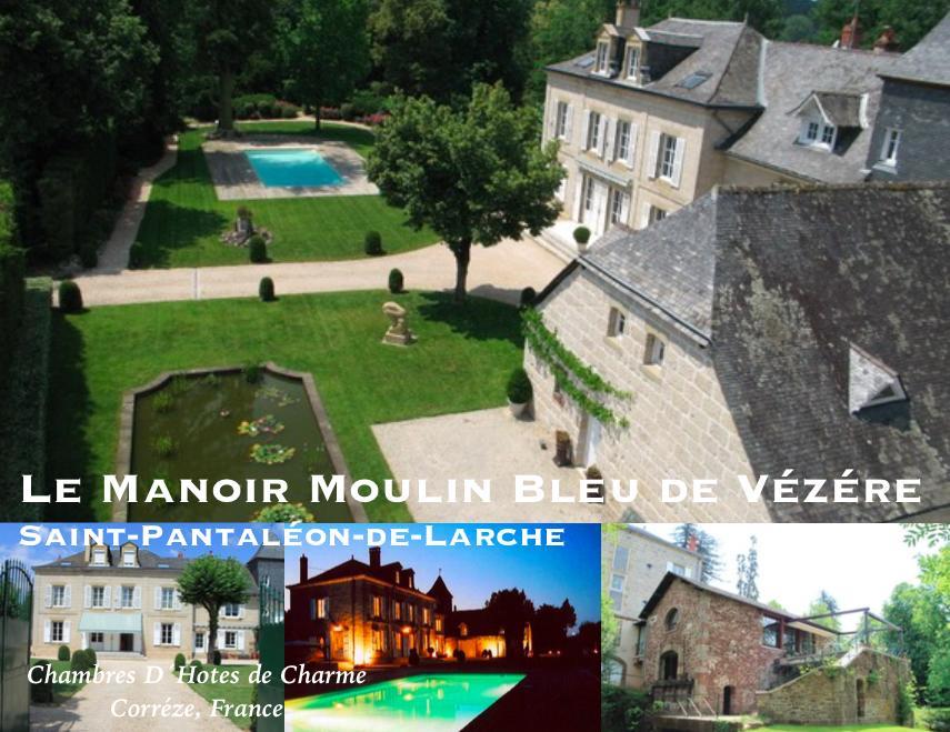 Готель French Correze Moulin Bleu Saint-Pantaleon-de-Larche Номер фото